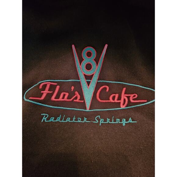 Pixar Women's Cropped Hoodie SZ XS California Adventure Disneyland Vacation Cars - Picture 3 of 7